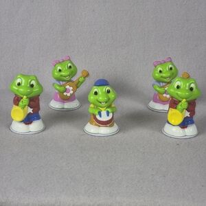 LeapFrog Learning Friends Phonics School Bus Figures - Tad, Lily & Leap 5 Pieces